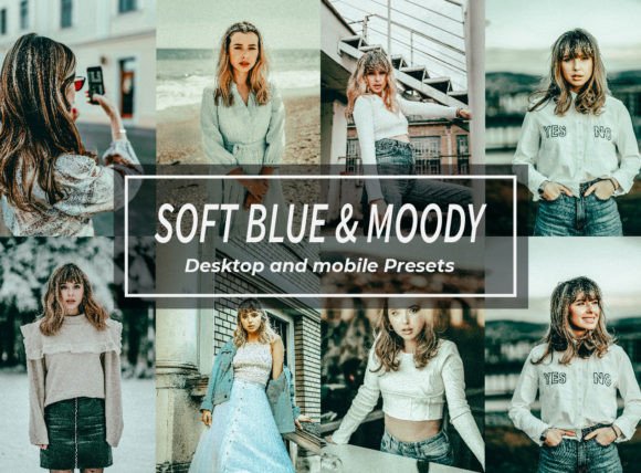 Download Soft Blue &amp; Moody Lightroom Presets - Premium Resources