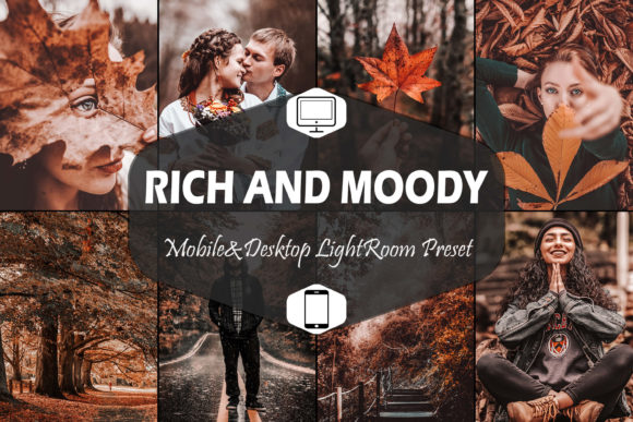 Download 10 Rich and Moody Lightroom Presets - Premium Bundle